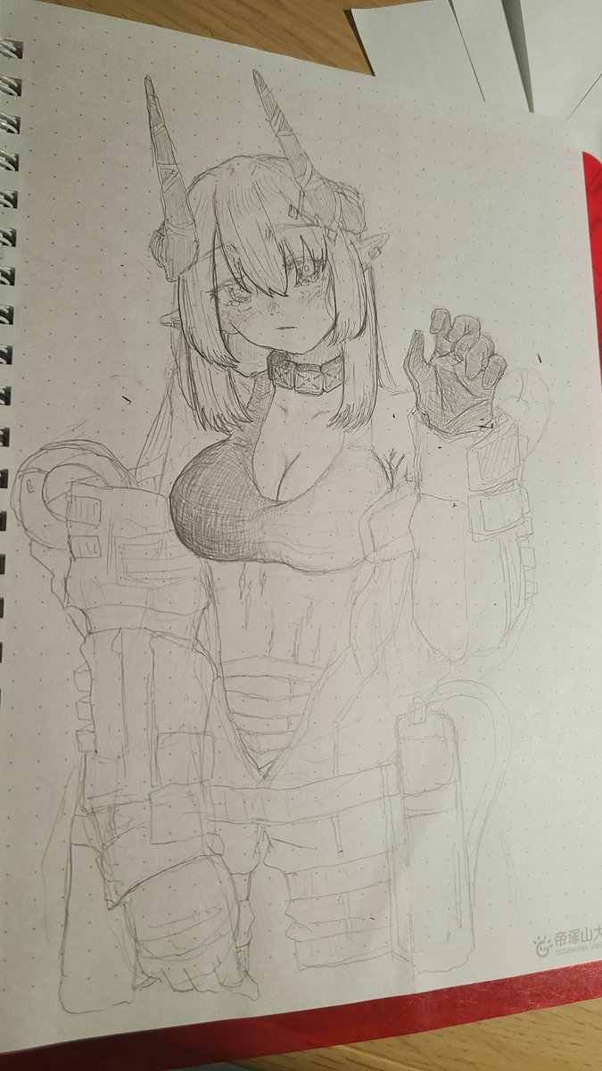 ui_understand's tweet photo. 授業中に描いたマドロック!!順調に行けば明日の授業でおわる!!( ˇωˇ )
 #rkgk   #絵描きさんフォロバ１００   #絵描きさんとつながりたい https://t.co/DXToV4imZN