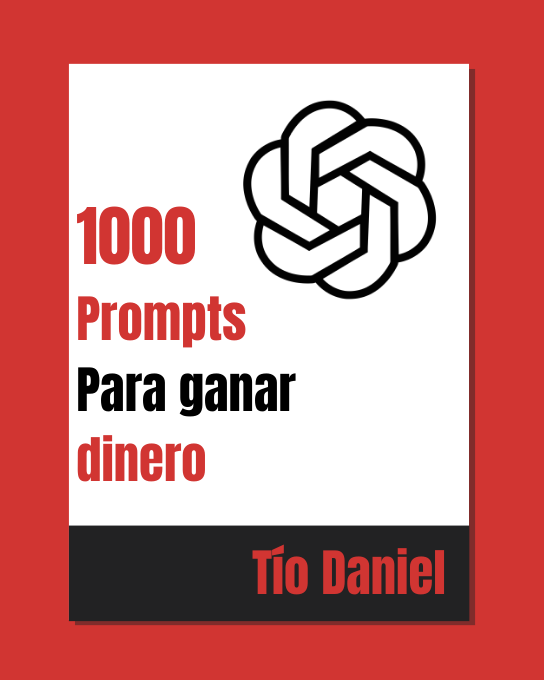 SoyTioDaniel's tweet photo. Los niños de 15 años ganan 10 veces tu sueldo 

Por eso Tío Daniel te ofrece "1000+ Prompts Para ganar dinero" :

¡100% Gratis durante 24 horas!

Para obtener:
1. RT
2. Comentar en "dinero"
3. Sígueme (para que pueda enviarte un DM) https://t.co/RF9TMfrEfP
