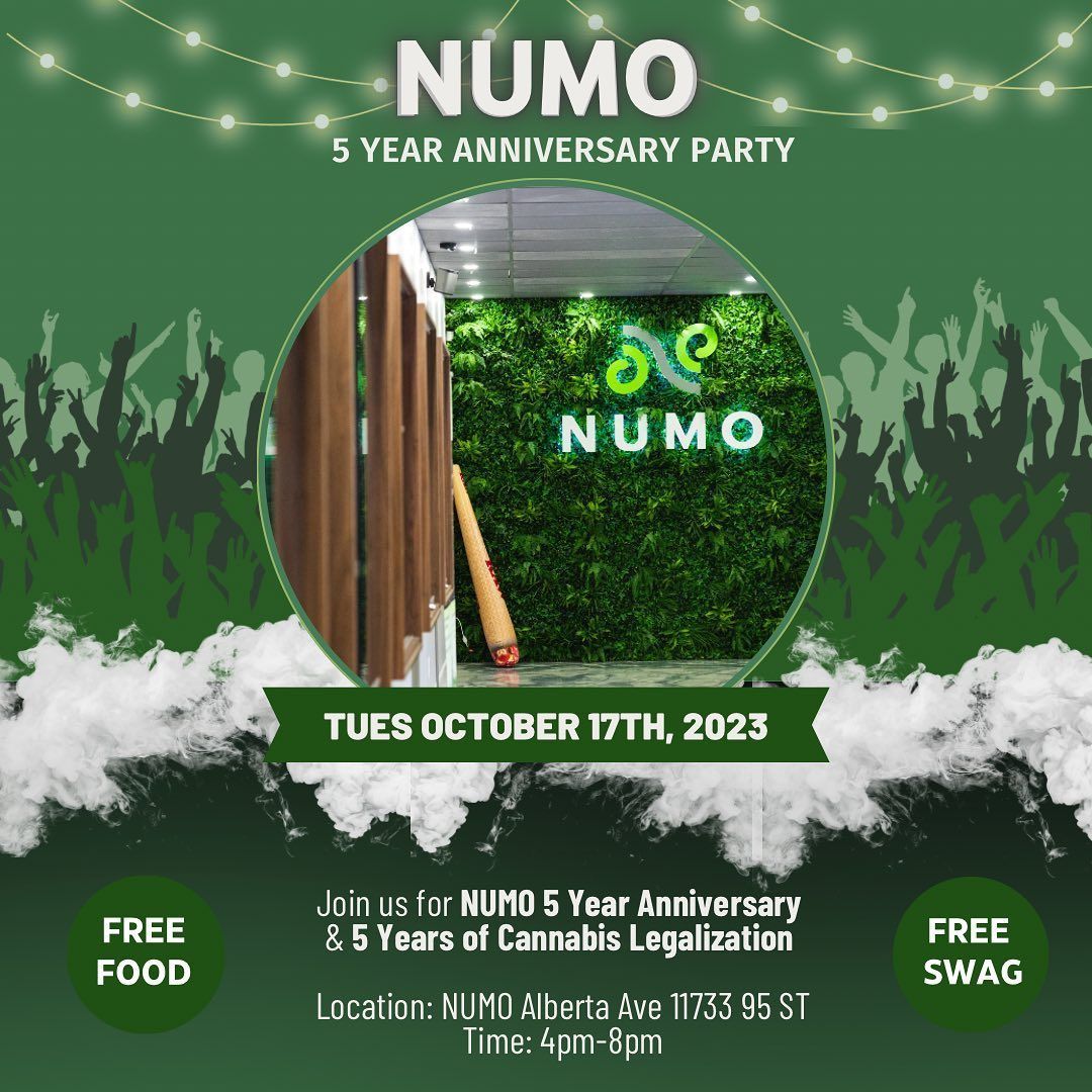 Five years ago, #Canada made history by legalising recreational cannabis. 🍁 While progress has been significant, more work lies ahead for a flourishing industry. Token is proud to join this ongoing journey. 🌿 Celebrate with Numo Cannabis at their special party today! #Cannabis