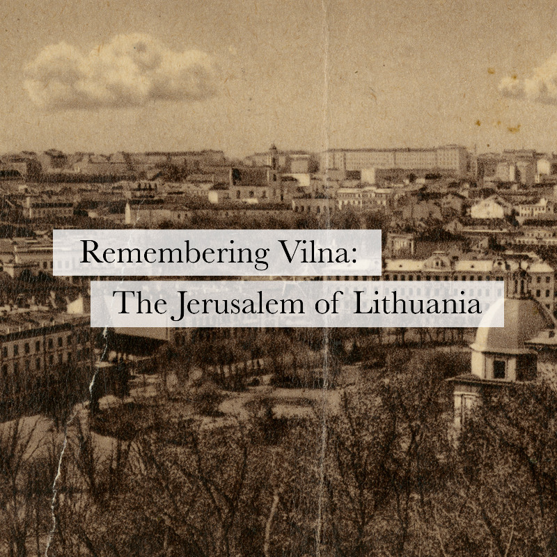 yivoinstitute's tweet photo. Join co-producers Nahanni Rous and Eric Marcus, host Eleanor Reissa, and historical consultant Samuel Kassow as they delve into the the story of the Jewish community of Vilna.