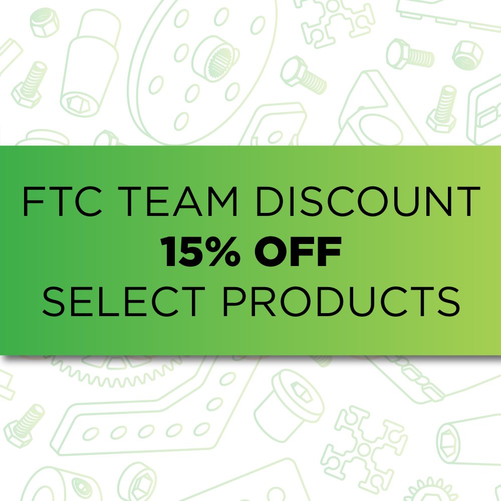 #ICYMI: REV Robotics is happy to support registered FIRST Tech Challenge teams in the 2023/2024 #CENTERSTAGE season by providing a 15% discount on select items. Shop now: revrobotics.com/competition/fi…