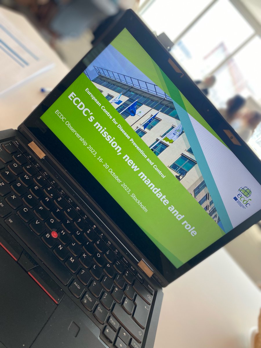 ECDC (@ecdc_eu) on Twitter photo This week we have the pleasure to host the representatives of <a href="/ESCMID/">ESCMID</a> <a href="/EUCIC1/">European Committee on Infection Control @ESCMID</a> and <a href="/ESCVirology/">ESCV Virology</a> for a one week orientation course showcasing how #ECDC contributes to European Public health.
It's great to see you at our Solna office again! :) This week we have the pleasure to host the representatives of <a href="/ESCMID/">ESCMID</a> <a href="/EUCIC1/">European Committee on Infection Control @ESCMID</a> and <a href="/ESCVirology/">ESCV Virology</a> for a one week orientation course showcasing how #ECDC contributes to European Public health.
It's great to see you at our Solna office again! :)
