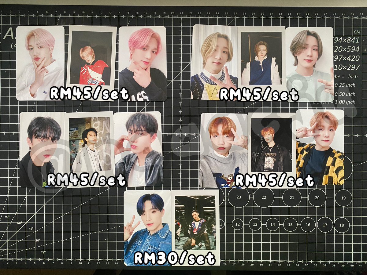 naaacju's tweet photo. WTS P1harmony various photocards

Take all will get discount price!

🚚 WM RM8 / EM RM16
✨ On hand
☀️ Postage on weekends

#pasarpiwon #pasarp1harmony @pasarpiwon https://t.co/08icDEyxwW