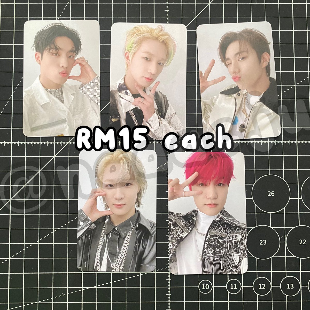 naaacju's tweet photo. WTS P1harmony various photocards

Take all will get discount price!

🚚 WM RM8 / EM RM16
✨ On hand
☀️ Postage on weekends

#pasarpiwon #pasarp1harmony @pasarpiwon https://t.co/08icDEyxwW