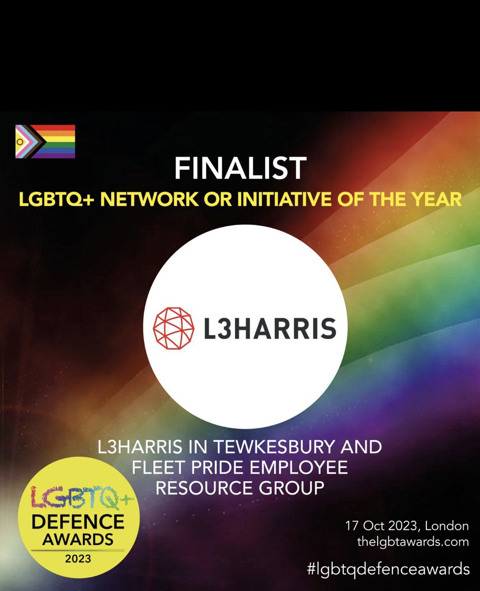 Looking forward to attending the @defencelgbtq Defence Awards this evening alongside other finalists from the Armed Forces, Civil Service and respected industry leaders. An amazing evening set to showcase pride-related contributions within UK Defence. #LGBTQ+ #pride #defence