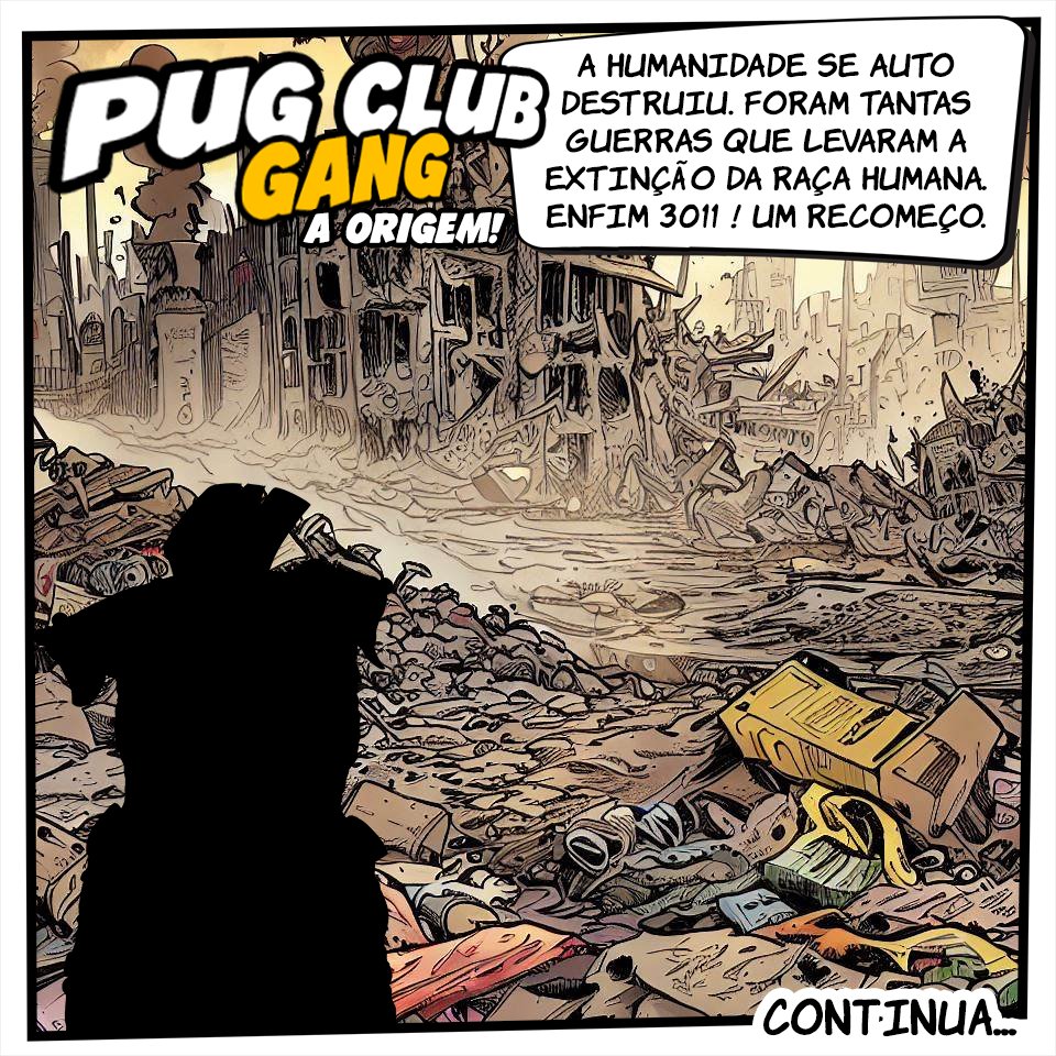 Pugflixbr's tweet photo. 🚨UMA NOVA FASE. GRANDE NOVIDADE. VEJA O NOVO QUADRINHO DA HISTÓRIA "PUG CLUB GANG - A ORIGEM" DEIXE SEU COMENTÁRIO. Tmj e vamos pra cima! Woof-Woof! Woof-Woof! Auuuuu!. .#nftbrasil #nftriodejaneiro #nftsaopaulo #nftsp #nftrio #pugbrasileiro #pug #pugclubgang #pugs #pugbrasil https://t.co/s5T60ch8AA