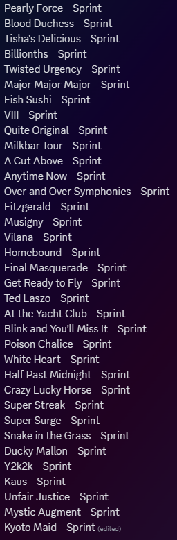 Registration for ZED Legends League Season 2 is now open on the Zombie Racing site! If you have a horse that participated in Season 1 and was NOT relegated (see the lists below), please head over and pay your $100 registration fee now. zombie.racing/tournaments