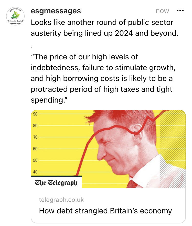 esgmessages's tweet photo. What has the money been spent on?
.
#CostOfLivingCrisis #esgmessages 
#CostofLiving  #BankofEngland #blogger #foodie #HealthyEating #recipes #foodblogger #gym #instafood #foodlover #Rentfreezenow #HomenotHostels #VentYourRent #austerity https://t.co/GEYwN8aJ0k