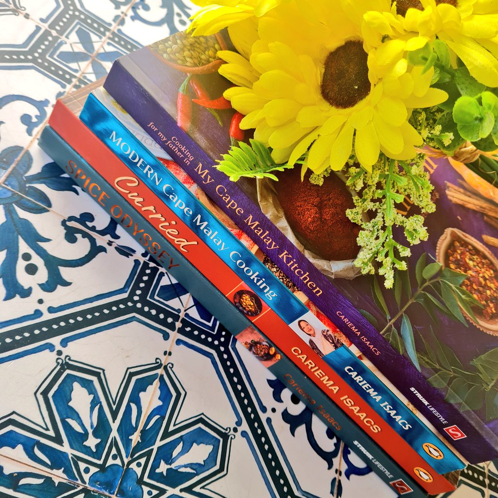 SpiceGoddess143's tweet photo. Thank you @PenguinBooksSA for this stunning Foodie Book drop.If you are a cook book fanatic like me then make sure you are following https://t.co/KASKy5sI1G for this Diwali giveaway loading next week. #Bookifyza https://t.co/Z0CPvAfc4V