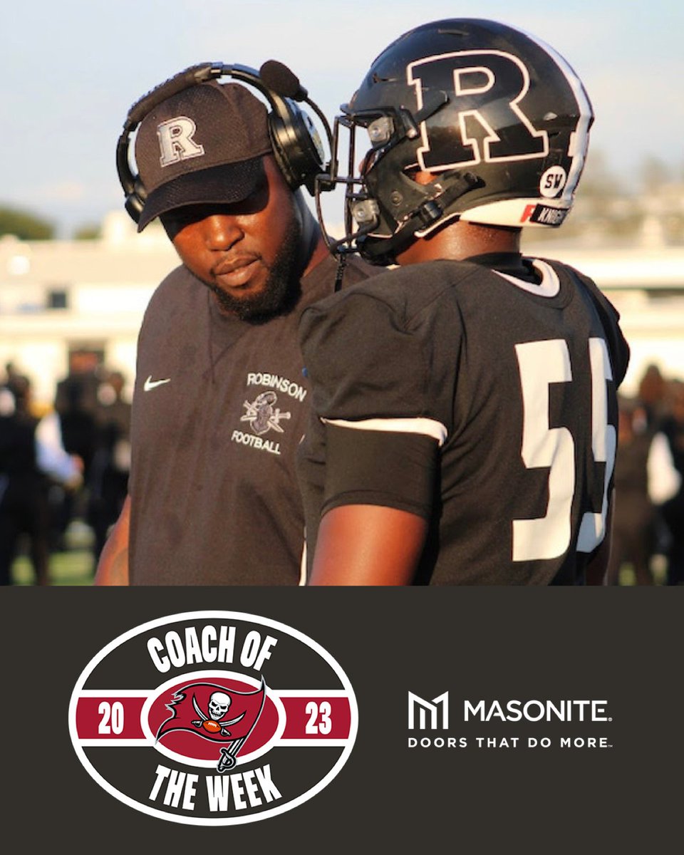 Congratulations to Robinson High School's Mike Williams for winning Coach of the Week! 🙌

Vote for this week's nominees ➡️ bccn.rs/COTW