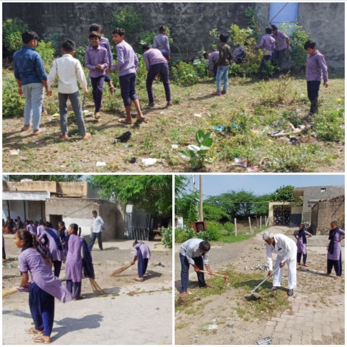 ' સ્વચ્છતા હી સેવા ' અંતર્ગત આજરોજ વિરાવાડી ગામે ઝુંબેશ ચલાવી સ્વચ્છતા કામગીરી કરવામાં આવી.
<a href="/Bipinparmar3318/">DyDDO Botad</a> 
<a href="/DDOBOTAD/">District Panchayat office Botad</a>