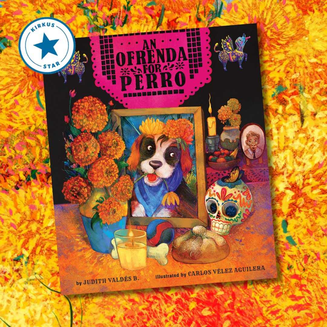 Want to learn more about celebrating Día de los Muertos this year? Pick up a copy of  #AnOfrendaforPerro by @JudithValdesB and illustrated by #CarlosVélezAguilera! This title is a must-read for any family looking to learn more about this special holiday. 

#BeeAReader🐝
