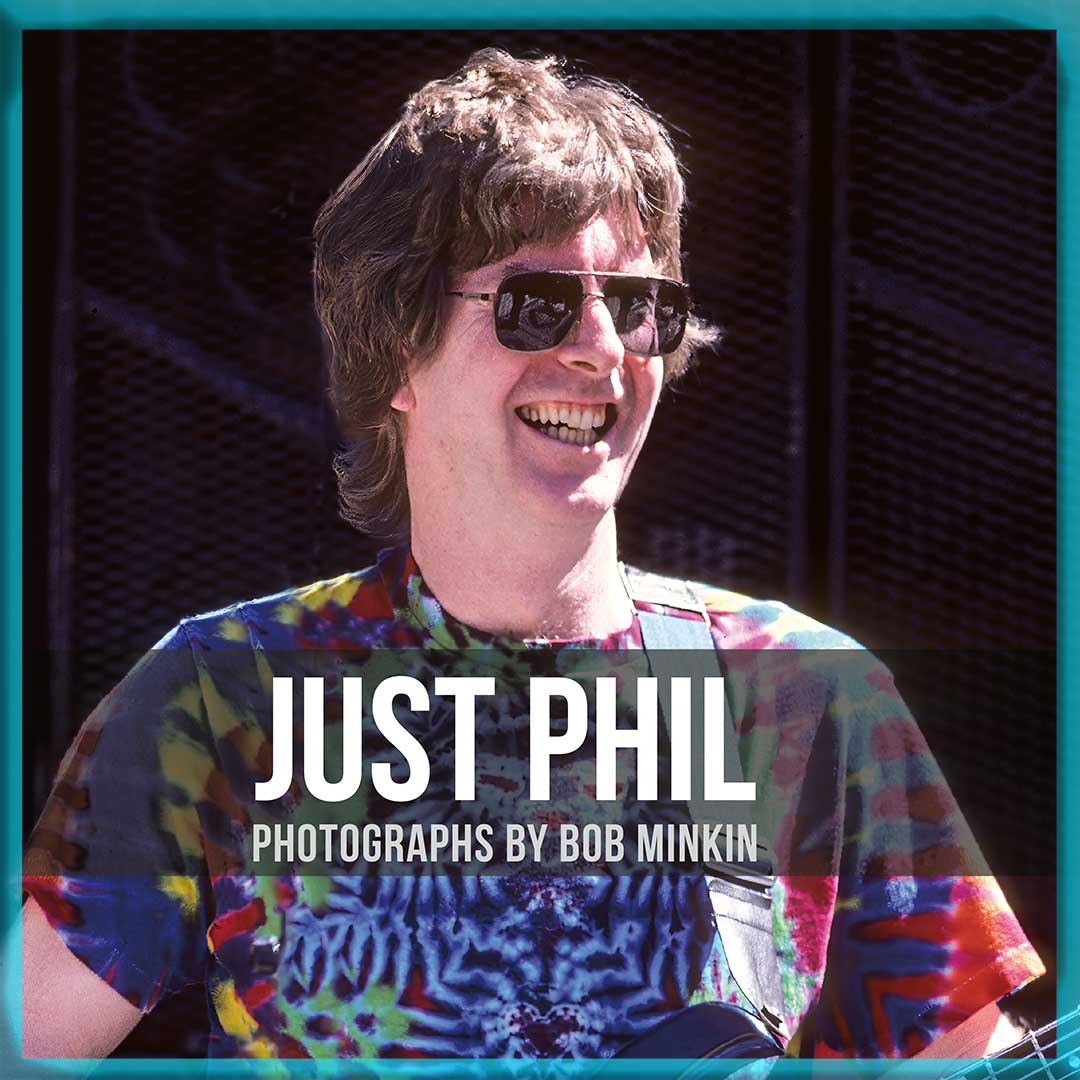 Happy to announce my newest book, Just Phil. A coffee-table book of my Phil Lesh photographs and stories from 1977 till the present. bit.ly/Just-Phil-ks