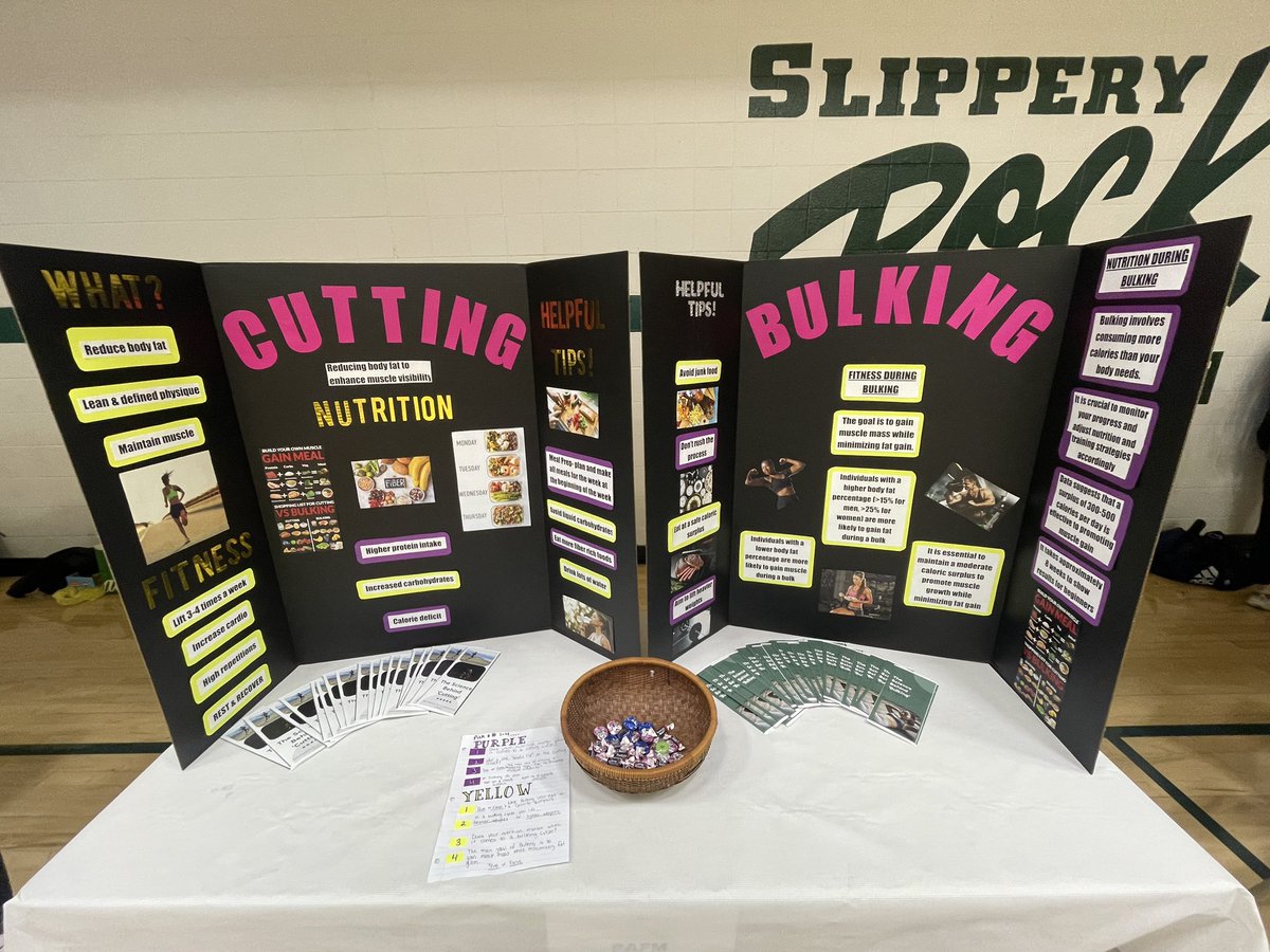 AubreyMans40170's tweet photo. come play some corn hole and learn about cutting vs bulking at the health fest!! #techwell https://t.co/YC8Wf3ayUc