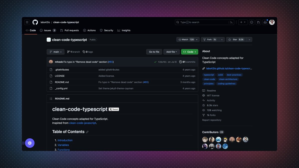 12 TypeScript tricks for Clean Code