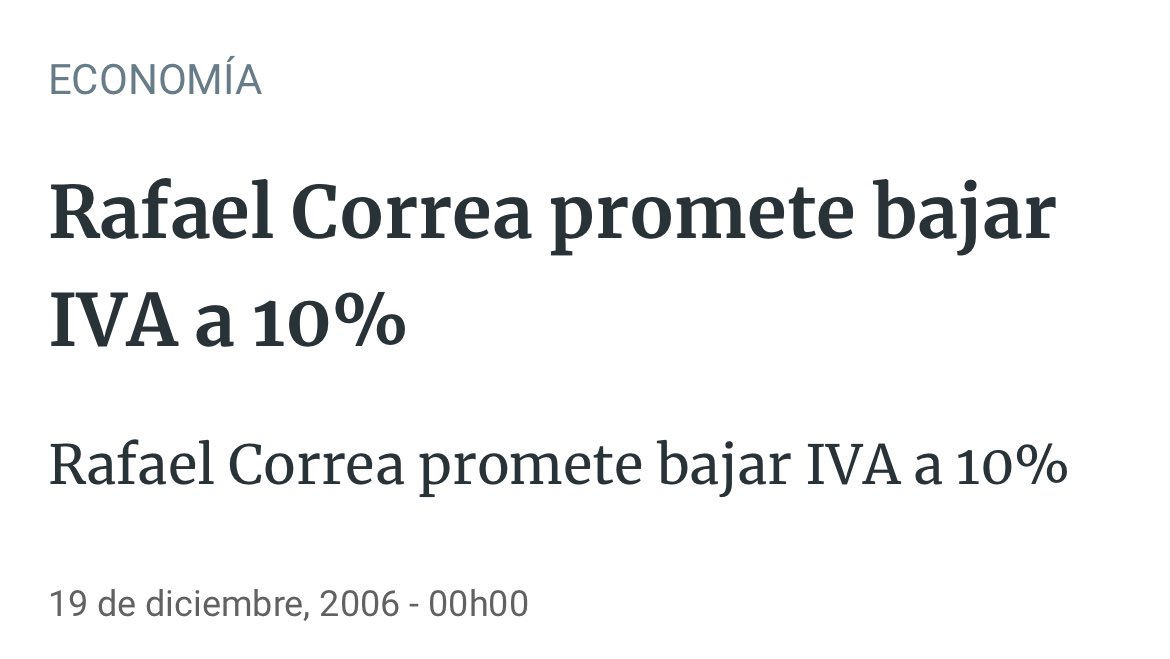 Los correístas anuncian que van a estar vigilantes que Noboa cumpla sus ofertas de campaña. Está muy bien y, para ir cronológicamente, que comiencen por revisar el cumplimiento de todas las ofertas que ellos mismo hicieron hace 17 años.