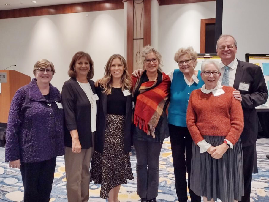 WashUMedOT's tweet photo. @WUSTLOT faculty and alumni gathered in Alexandria, Va., for the @AOTFoundations’s functional cognition meeting on Oct. 15-17. #WashUmed #WashUOT #AOTF #functionalcognition https://t.co/QOmidor0oO