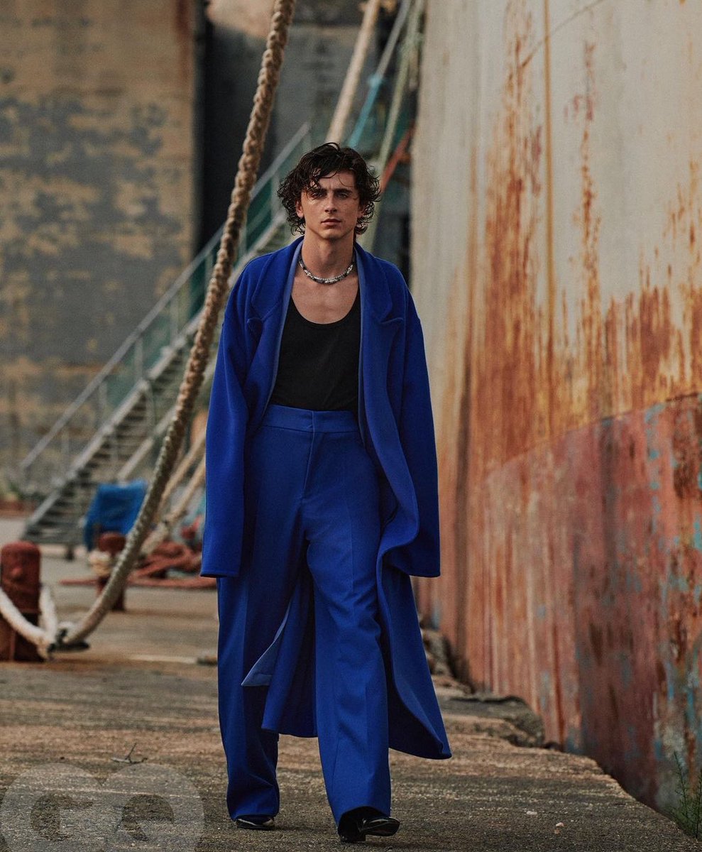 lnfosSeriesFR's tweet photo. #PHOTOZ Timothée Chalamet pour GQ https://t.co/jSZjXTd4km