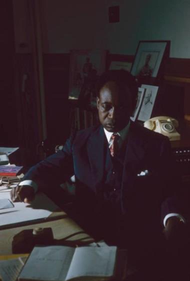 As I sit at my desk in Accra and glance at the several maps of Africa surrounding me, I see the wider horizon of the immense possibilities open to Africans - the only guarantee, in fact, for our survival - in a total continental political union of Africa.