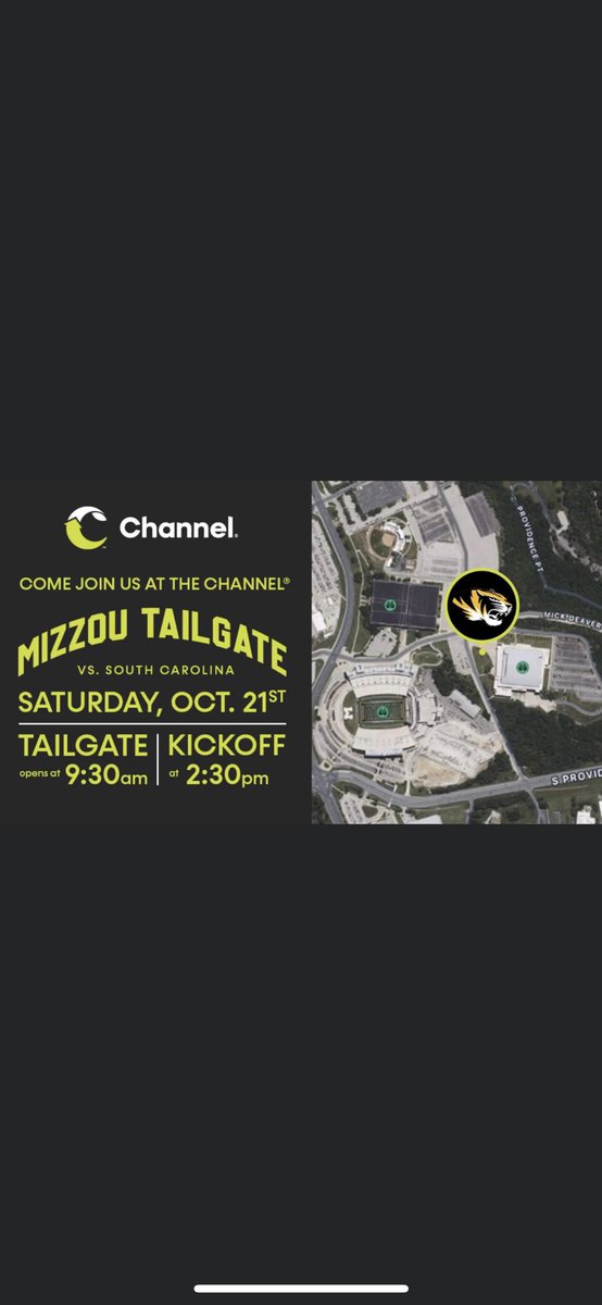 If you’re at Mizzou Homecoming on Saturday, stop by and see us!