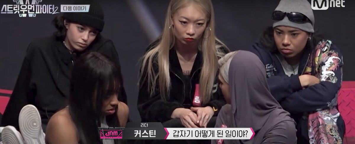 lovekimjichu's tweet photo. mnet doesn't deserve you ladies i am so sorry they might be playin or using y'all for the show. just whatever happens jam republic shined the most.  jammies are always with you.

#jamrepublic #StreetWomanFighter2 https://t.co/f0HXJEwcGD