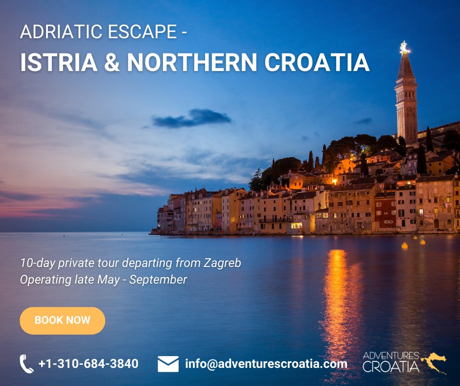 AdvnCroatia's tweet image. Escape to the lesser known regions of Northern #Croatia on a 10-day private tour starting in Zagreb, Croatia.
Book now while spaces last: bit.ly/46p5Xfp 
#CroatiaTours #TourOperator #TourTuesday #AdventuresCroatia