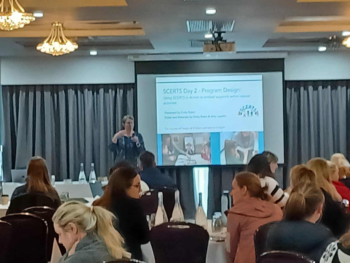 NCSE are hosting Social Communication Emotional Regulation Transactional Supports (SCERTS) - a 2 day seminar facilitated by one of the co-authors Emily Rubin @emilyrubin6