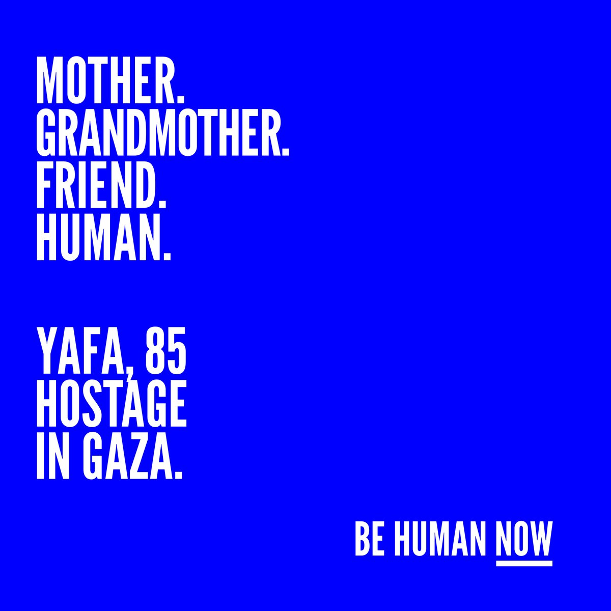 Be Human Now tweet media