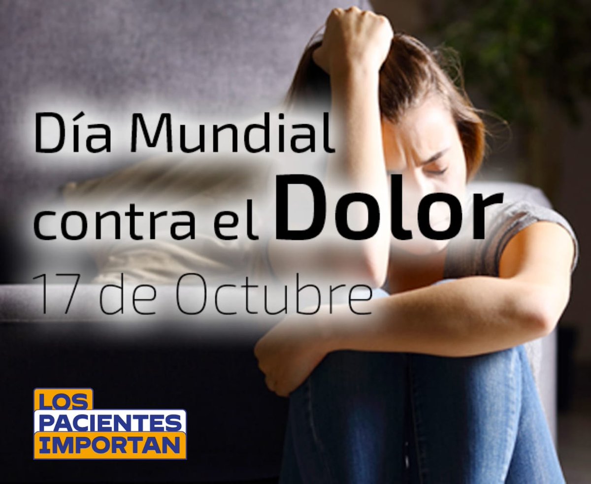 los_pacientes's tweet photo. 📢Hoy: Día Mundial contra el Dolor, una fecha clave para sensibilizar a la ciudadanía y los Estados sobre la necesidad de dedicar recursos a la investigación, diagnóstico y tratamiento del dolor.
Según @WHO «el dolor crónico es una enfermedad, y su tratamiento un derecho humano». https://t.co/J3hD0JImL0