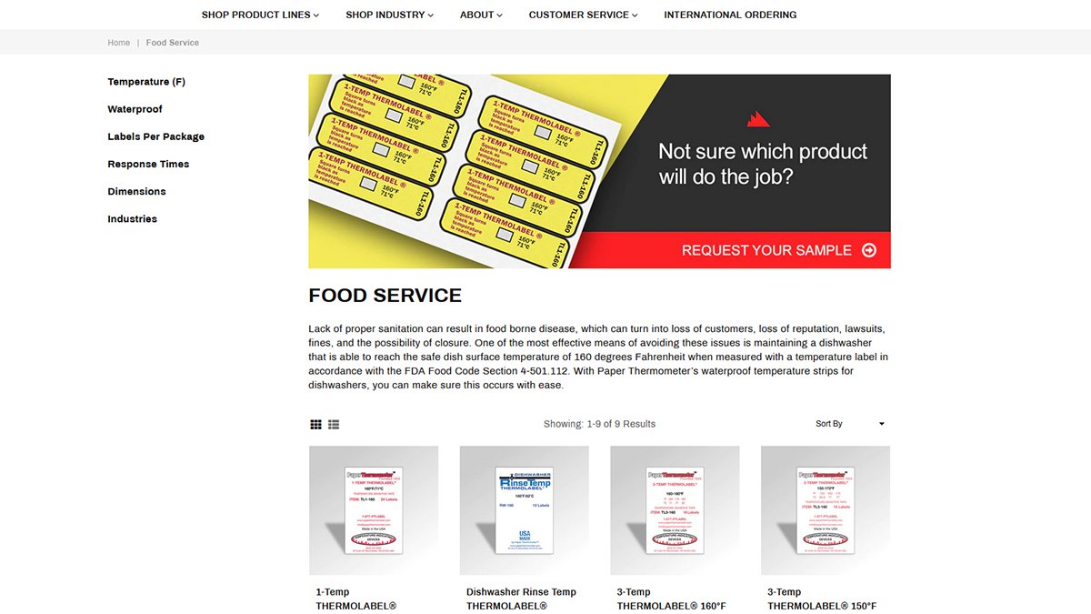thermolabel's tweet photo. Avoid citations the next time the health inspector stops by. Dishwasher sanitation temperature labels available to ship today! Easy to use &amp; an inexpensive way to make sure your dishware is safe. Thermolabels for #foodservice https://t.co/AfSlF9G3fg https://t.co/FO0tw9OPEw