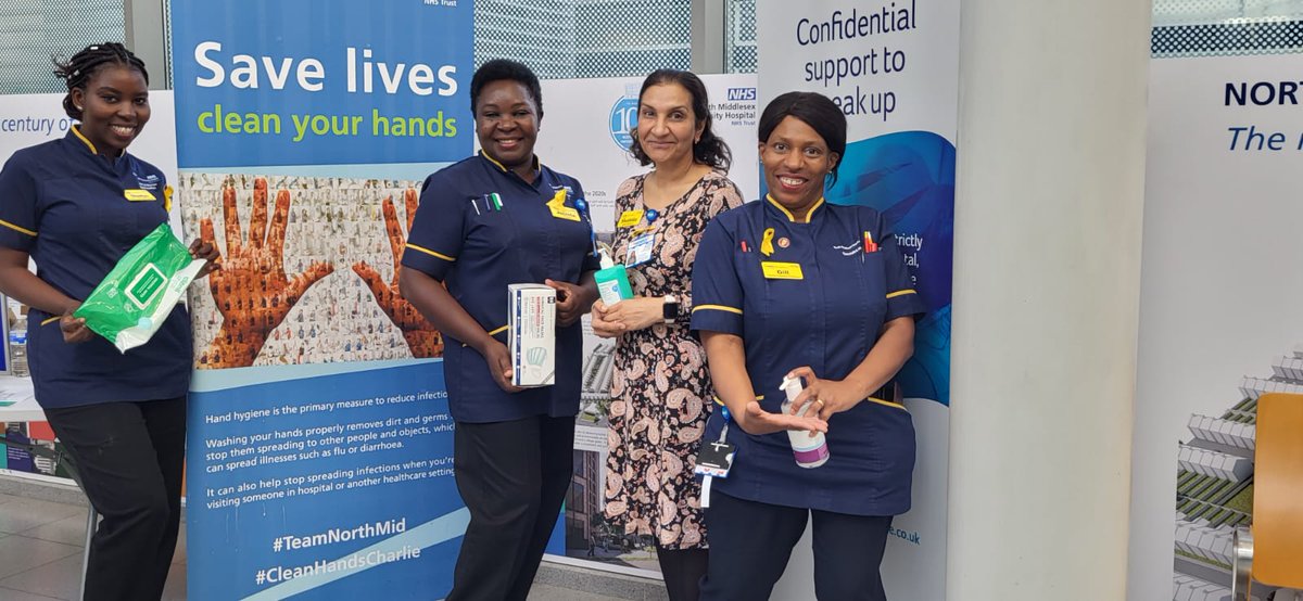 Edithmahach's tweet photo. Another day talking about the fundamentals of IPC. #NMUHIPC team today focused on equipment decontamination. @NorthMidNHS @TraylingShahida @MulwanaJacinta @JoeAllan0302 #iipw23 #iipw #infectionprevention #improveipc #EveryActionCounts https://t.co/oXQ0CZbaWI
