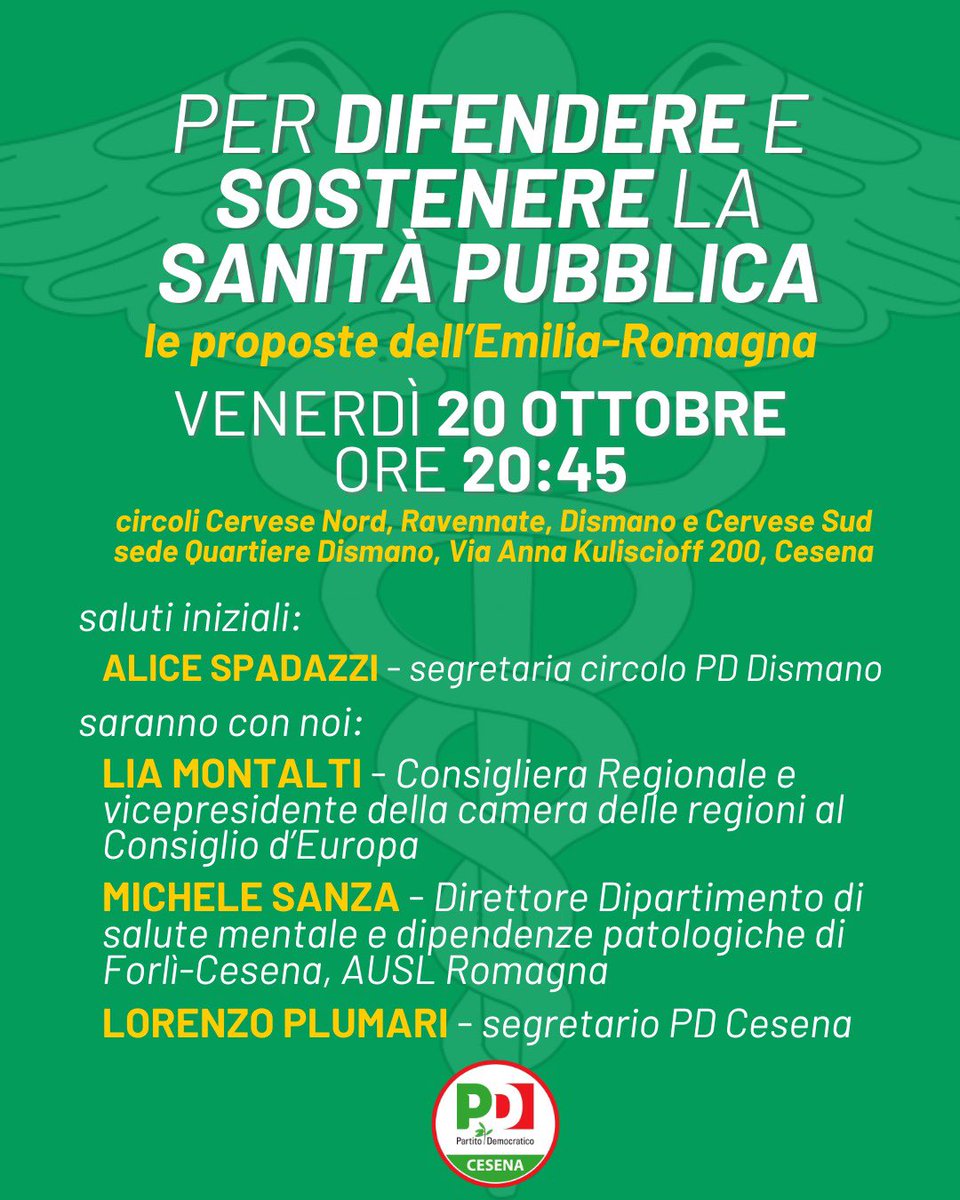 PdCesena's tweet photo. Ci vediamo venerdì sera qui ⬇️ https://t.co/leRGVUjqhc