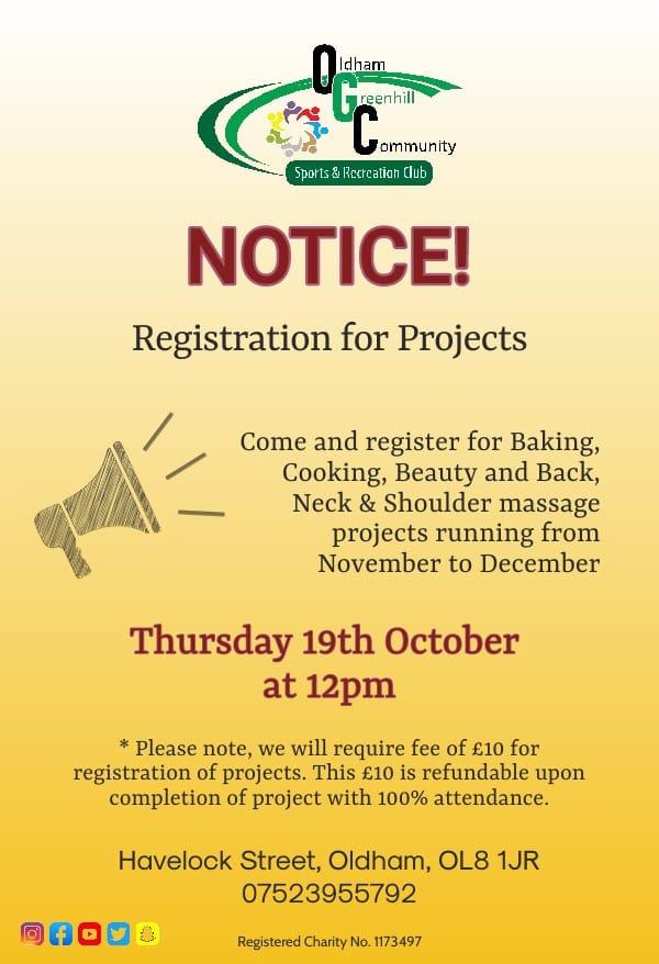 oldhamgreenhill's tweet photo. 🎉 Just 2 days left until our amazing Ladies Bring a Dish gathering and Project Registration Day! 🌟 Get ready to immerse with endless opportunities and incredible experiences! 💃 Don't miss out on this incredible event! Join us ✨ #LadiesBringADish #ProjectRegistration https://t.co/qVw8TjgSwA