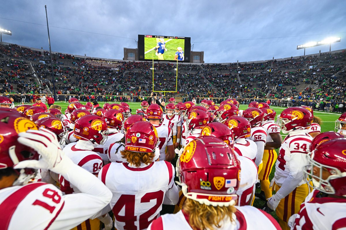 uscfb's tweet photo. story's not over.
job's not finished. 

✌️