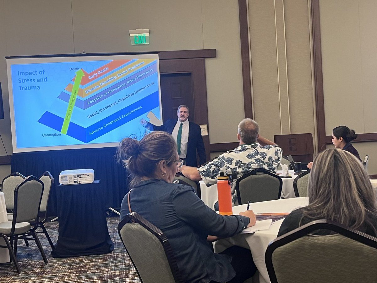 JamelJernigan's tweet image. Spent the morning with John Gailer  @NDPCn . Each of his sessions today, have been informative, research-based, and highly engaging.  Building staff capacity at effective communication and becoming trauma skilled directly impacts drop out prevention.  #LeadLearner #NDPC23