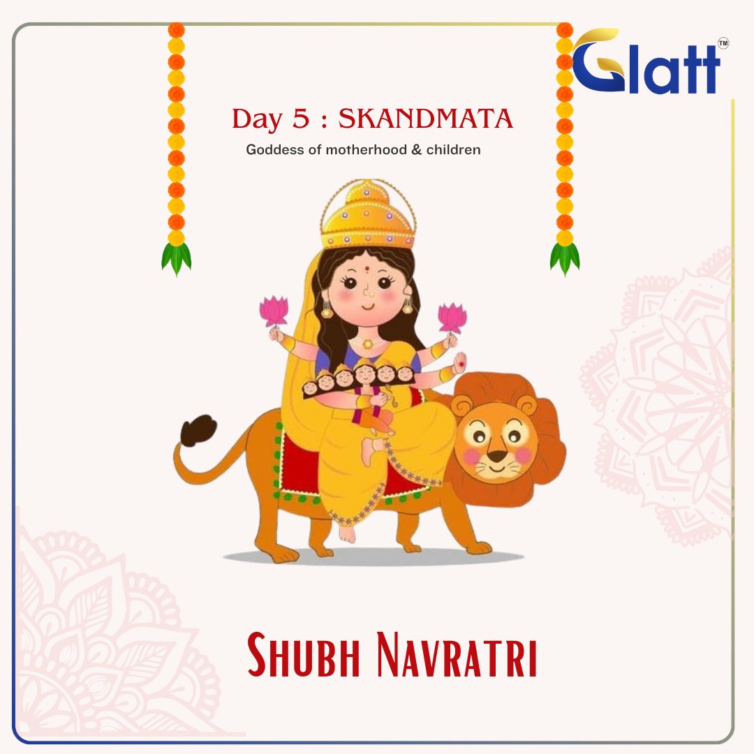 Worship Goddess
Skandamata, the epitome of motherly love and
protection.

#godessworship #sharadnavratri2023 #glatt #glattlife
#glattpharma #motherlycare