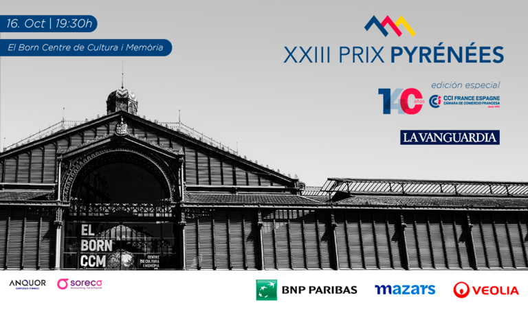 SORECOAUDIT's tweet photo. Heureux d'annoncer que @SORECOAUDIT fut partenaire du 23e #Prix Pyrénées. Bravo @amenitiz pour la victoire !
➡ évènement spécial car la @ChambreBCN a également célébré son 140e anniversaire👏 https://t.co/XeGBbBCrRD