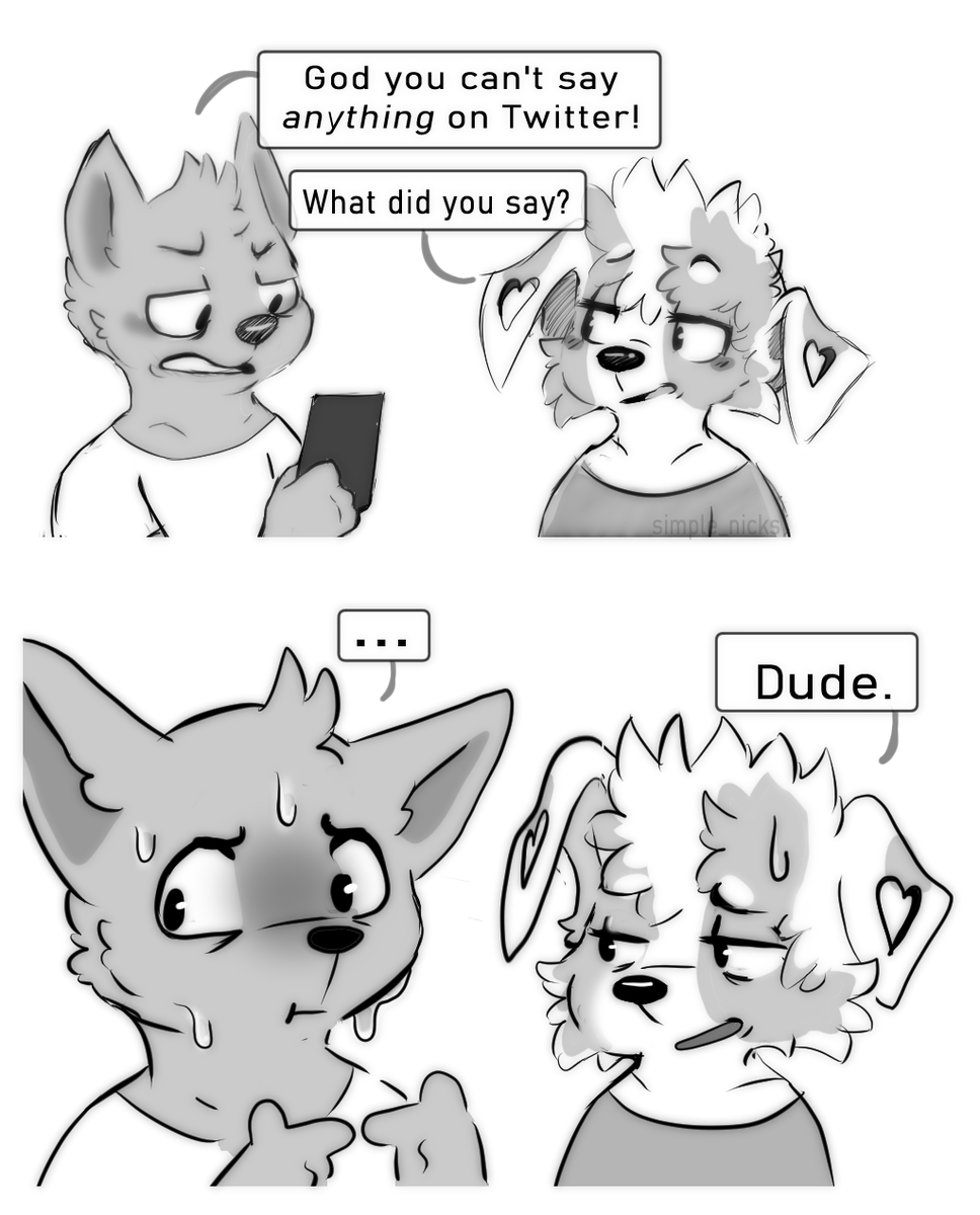 simple_nicks's tweet image. This week on furry twitter