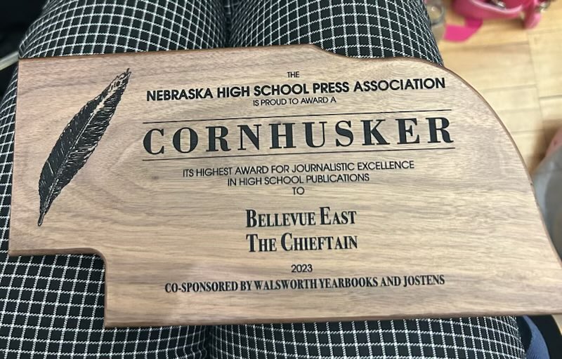 Congratulations to Yearbook and Newspaper. Chieftain Yearbook earned the Cornhusker which is the highest award for journalistic excellence. The TomTom earned a Superior.