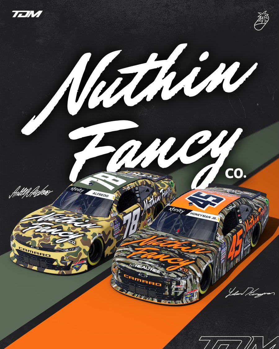 Anthony Alfredo (@anthonyalfredo) on Twitter photo Did someone say Camo Camaro??? This <a href="/NuthinFancyCO/">NUTHIN FANCY CO. ®</a> Chevy is going to look spectacular on track at <a href="/HomesteadMiami/">Homestead-Miami Speedway</a>! Did someone say Camo Camaro??? This <a href="/NuthinFancyCO/">NUTHIN FANCY CO. ®</a> Chevy is going to look spectacular on track at <a href="/HomesteadMiami/">Homestead-Miami Speedway</a>!
