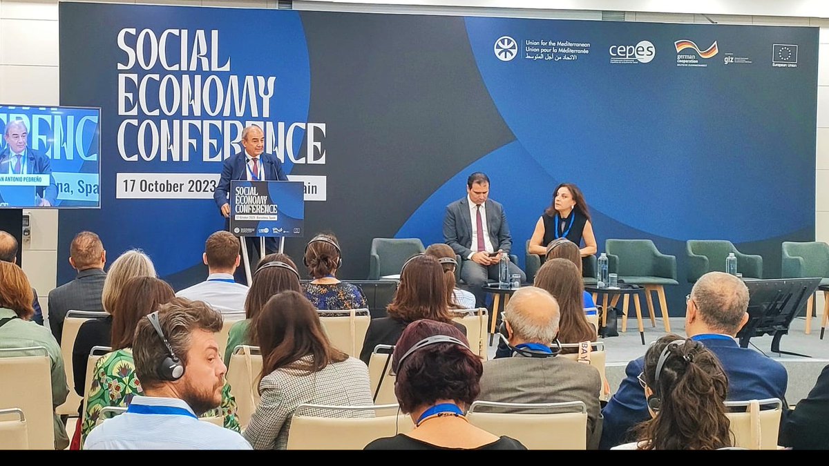 CEPES (@cepes2) on Twitter photo 🔵#CEPES propone la creación de una estrategia euro-mediterránea para las empresas y entidades de la #EconomíaSocial de la región
📍En la Conferencia sobre #EconomíaSocial organizada por #UpM (<a href="/UfMSecretariat/">Union for the Mediterranean</a>), la <a href="/ComisionEuropea/">Comisión Europea en España</a>, <a href="/CEPES2/">CEPES</a> y <a href="/giz_gmbh/">GIZ</a>
👉cepes.es/nota-prensa/81… 🔵#CEPES propone la creación de una estrategia euro-mediterránea para las empresas y entidades de la #EconomíaSocial de la región
📍En la Conferencia sobre #EconomíaSocial organizada por #UpM (<a href="/UfMSecretariat/">Union for the Mediterranean</a>), la <a href="/ComisionEuropea/">Comisión Europea en España</a>, <a href="/CEPES2/">CEPES</a> y <a href="/giz_gmbh/">GIZ</a>
👉cepes.es/nota-prensa/81…