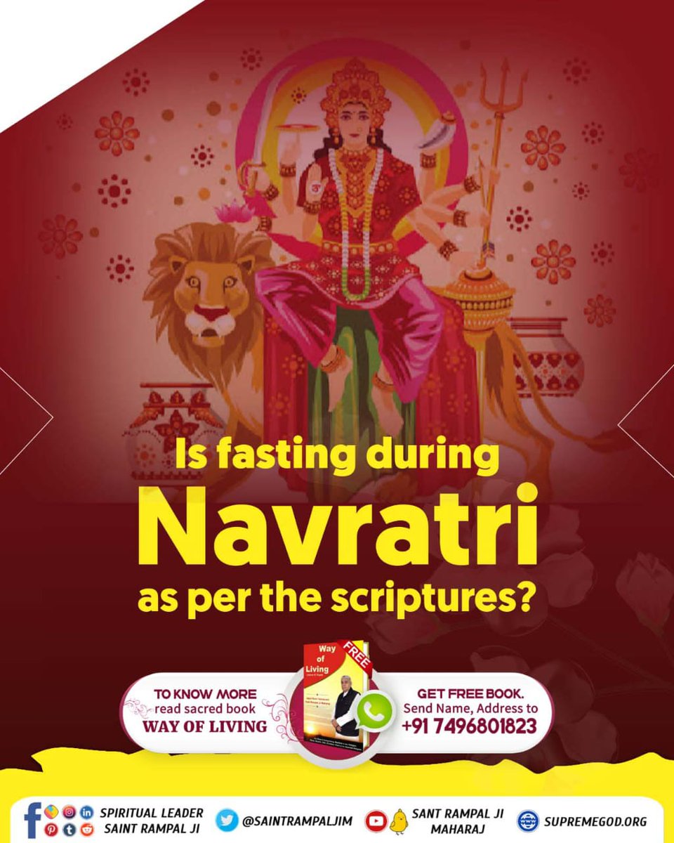 #SpiritualKnowledgeOnNavratri

Who is the Supreme God Shrimad Devi Bhagavad Durga Puran.
📲 Visit our YouTube channel Sant Rampal ji Maharaj
🖥️ Must Watch Sadhna TV  7:30 PM
🖥️ Must Watch Popular TV 7:30 PM
Satlok Ashram YouTube Channel
<a href="/SaintRampalJiM/">Sant Rampal Ji Maharaj</a>