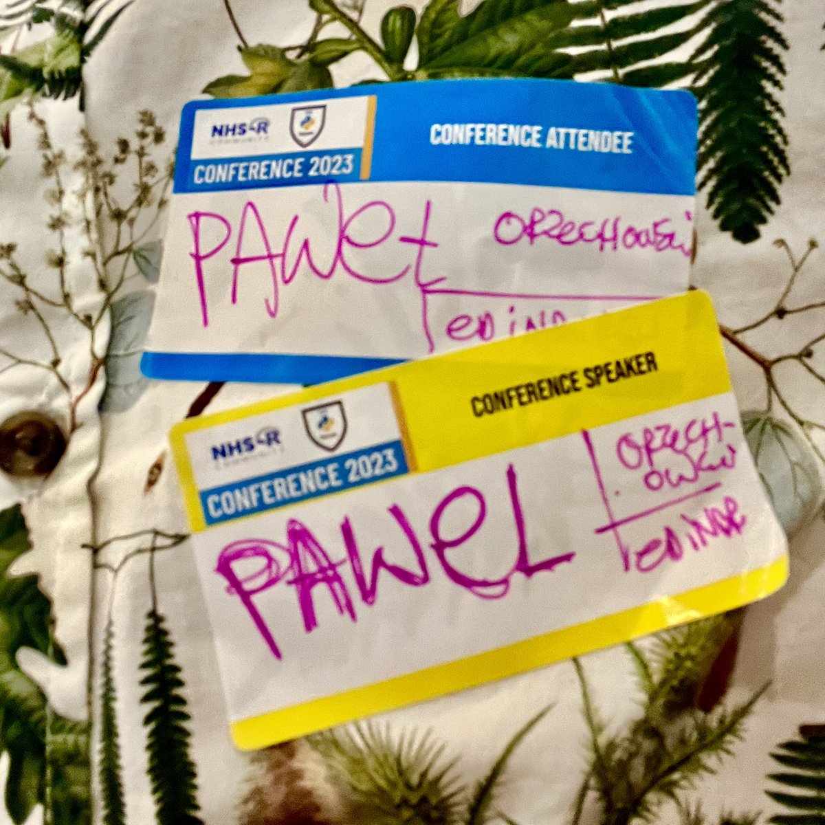 It was really fun to be updated to a speaker at the NHS R&amp;Python conference <a href="/NHSrCommunity/">NHS-R Community</a> with my awesome team from <a href="/HSCDDITalent/">Data-Driven Health & Social Care Talent Programme</a> . I spoke about our work on 'teaching programming to non-programmers'