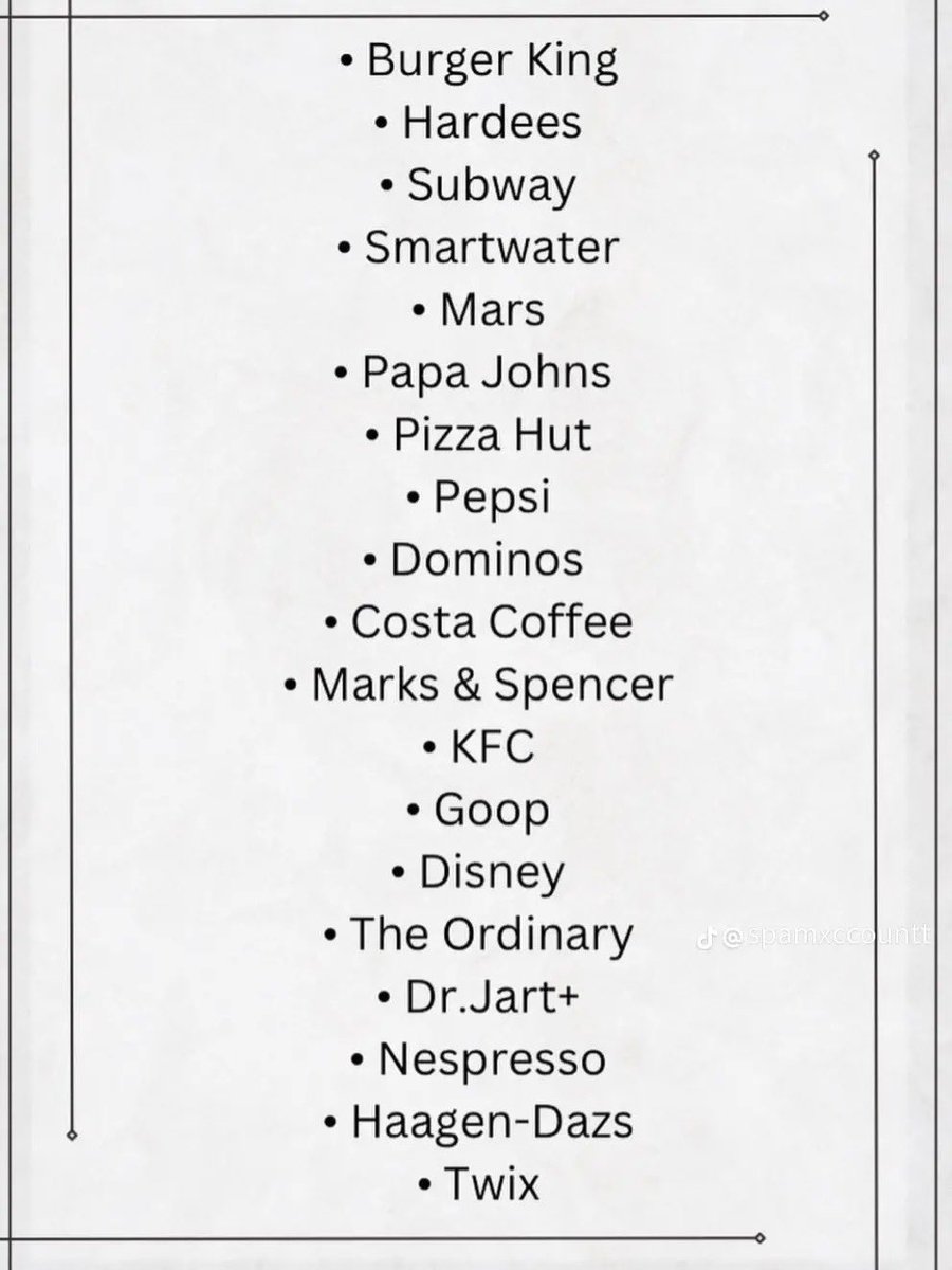 3kkoLokation's tweet photo. @ninetilinfinity Yup!! Here’s the list. Two more pics and then that’s the extensive list https://t.co/uluN1LuAjC