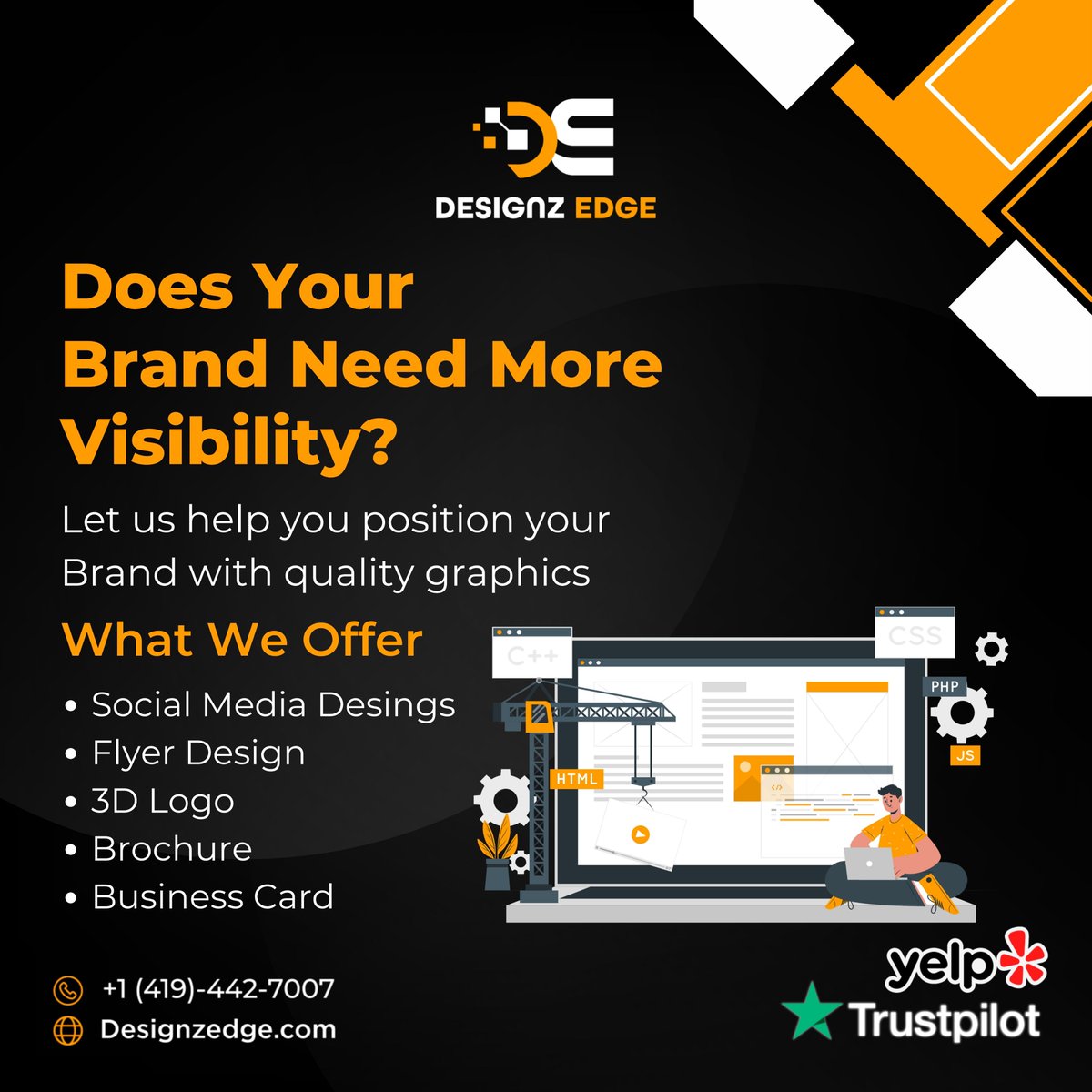 designz_edge's tweet image. "Does your brand crave increased visibility? Our strategies boost exposure, engage audiences, and drive growth for an unmistakable online presence."

#BrandVisibility #OnlineExposure #AudienceEngagement #BusinessGrowth #DigitalMarketing #VisibilityBoost #BrandRecognition #Online