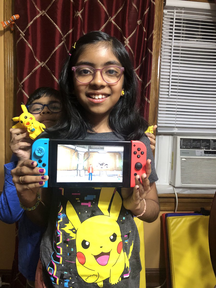 geekydadpodcast's tweet photo. Product provided by #Nintendo Checkout our latest review of #DetectivePikachuReturns #freeproduct #kidcasts https://t.co/rTlQEnOHT8 https://t.co/CMDEEIFTh3
