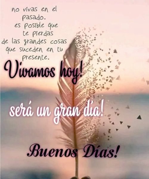 #Buendía 
Me lo digo a mi mismo 😊 
Feliz martes te extrañé G💞