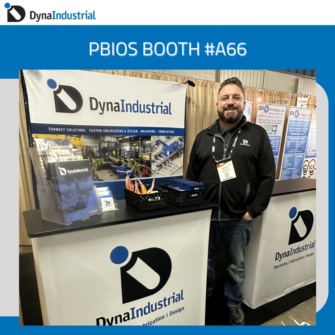 dynaindustrial1's tweet image. We’re all set up and will be at #PBIOS for the next few days! Proud to showcase DynaIndustrial technology on the world stage💪