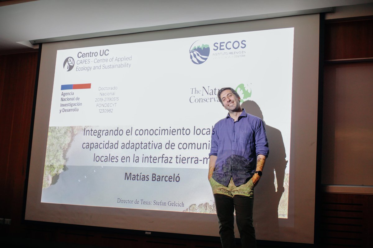#TesisDoctoral 📚 Hilo [1/6] | La semana pasada defendí mi tesis titulada "Integrando conocimiento local en la capacidad adaptativa de comunidades en la interfaz tierra-mar" la cual contiene 3 objetivos claves: