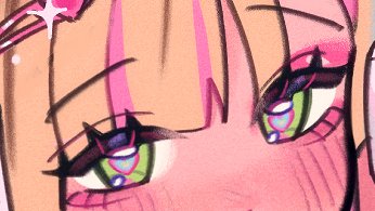 Mitsutadaki's tweet image. Eyes!! 😳🌸✨